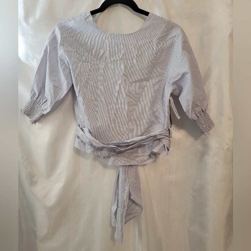 Babaton  wrap around blouse - Picture 2 of 6